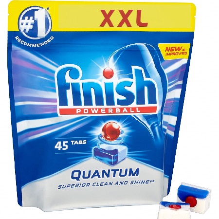 Viên rửa bát Finish Quantum Max 45 viên