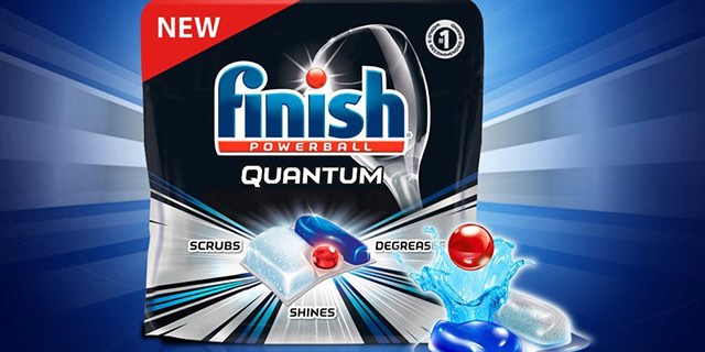 Viên rửa bát Finish Quantum Ultimate